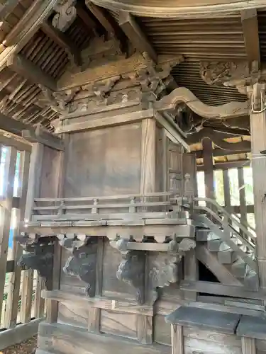 雷電神社の本殿