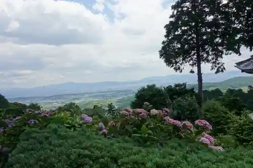 善峯寺の景色