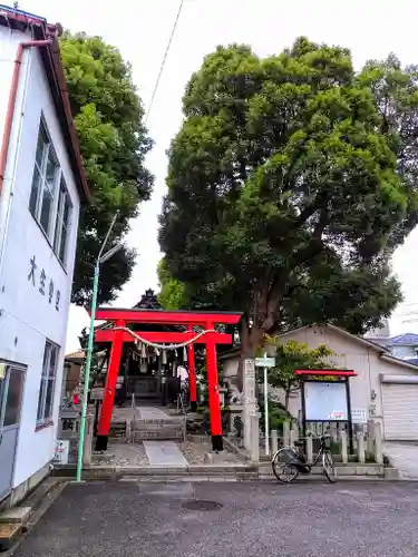 稲荷社（大生稲荷神社）の鳥居