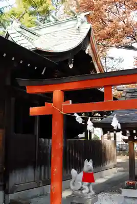草加神社の本殿・本堂