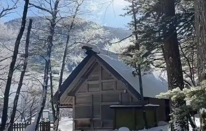 穂高神社奥宮(長野県)