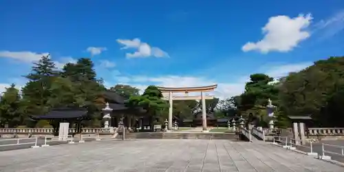 長野縣護國神社の鳥居