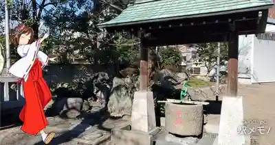 白髭神社の手水舎