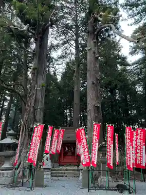 北口本宮冨士浅間神社の末社・摂社