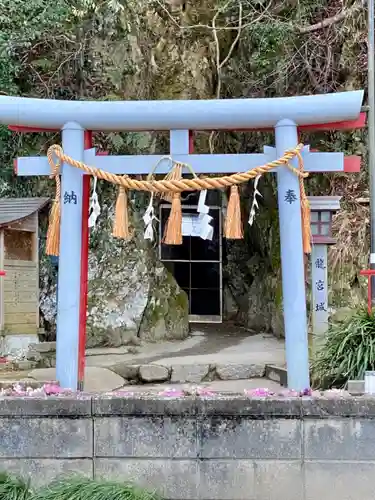 藤ヶ崎龍神社の鳥居