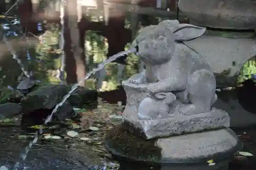 調神社の庭園