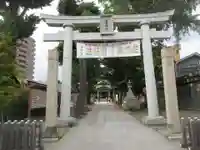 亀有香取神社の鳥居