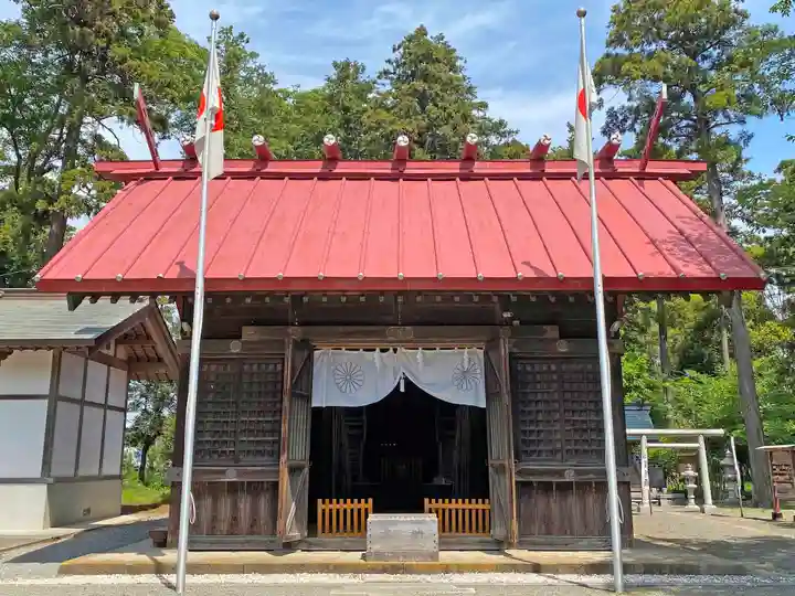 宇都母知神社の本殿・本堂