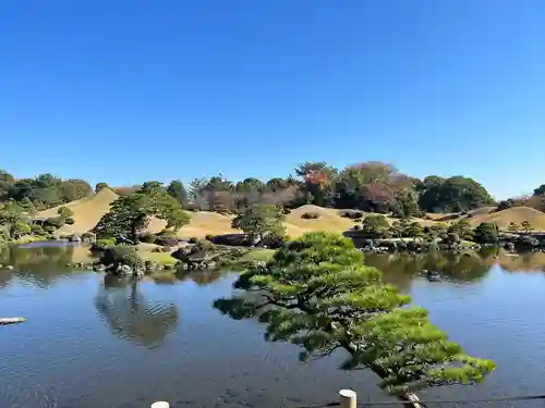 出水神社の庭園