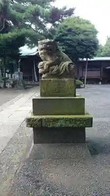 駒留八幡神社の狛犬