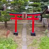 船島稲荷大明神の鳥居