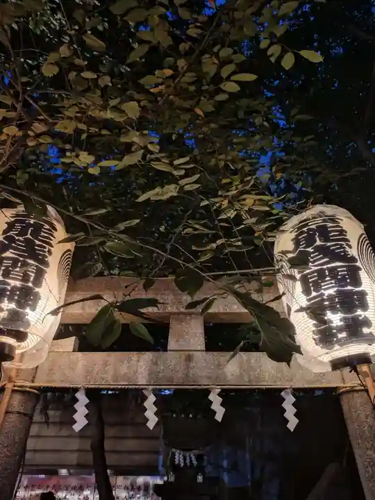 花園神社のお祭り