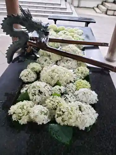熊野神社の手水舎