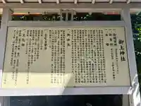 御上神社の歴史