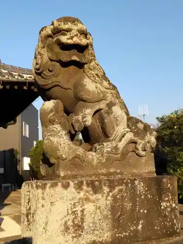 水神社の狛犬