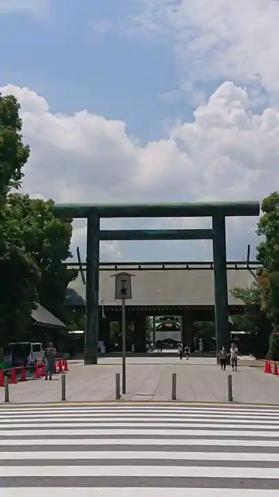 靖國神社の鳥居