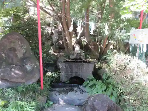 渋川八幡宮の手水