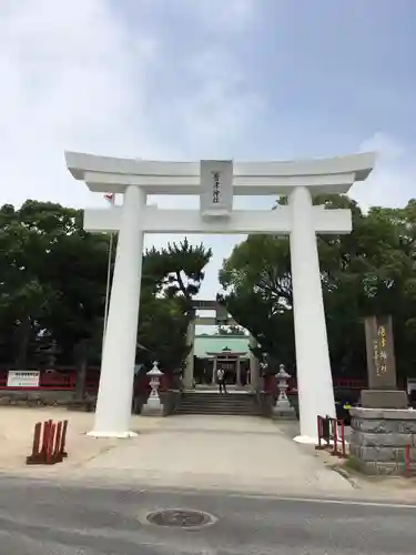 唐津神社の鳥居