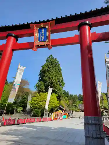 盛岡八幡宮の鳥居