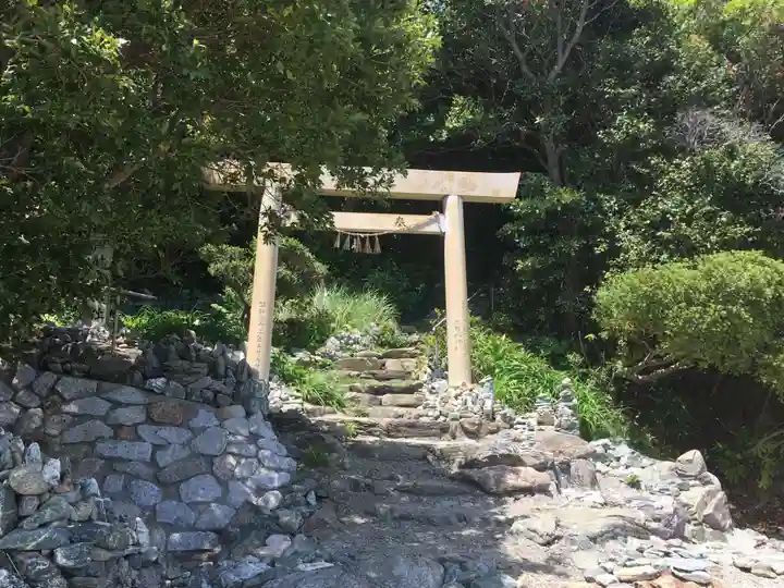 伊射波神社の鳥居