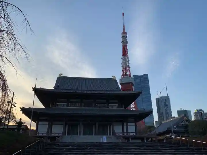 増上寺の本殿・本堂