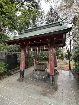 芝東照宮の手水舎