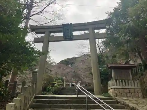 金崎宮の鳥居