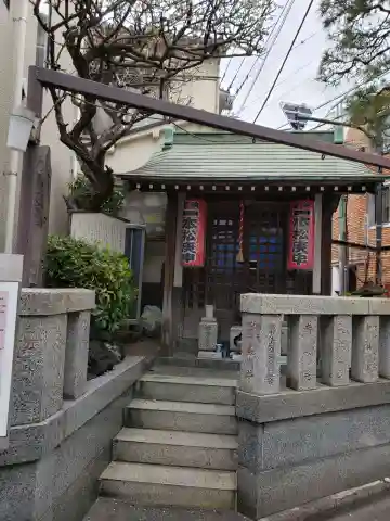 一本松庚申塚の本殿・本堂