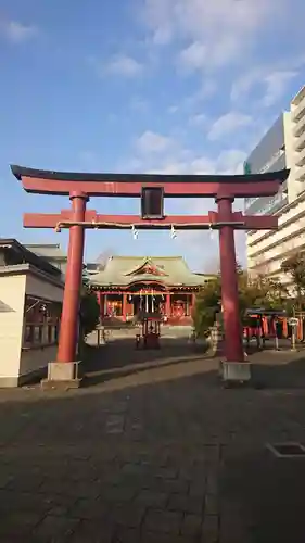 東京羽田 穴守稲荷神社の鳥居