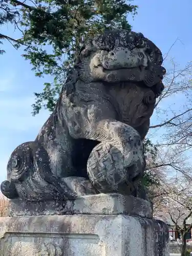 富士山本宮浅間大社の狛犬