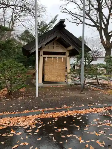 厚別神社の手水