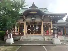 植田八幡宮の本殿