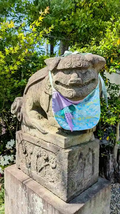 菊田神社の狛犬