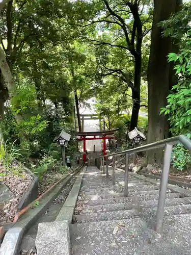 茅ヶ崎杉山神社の鳥居