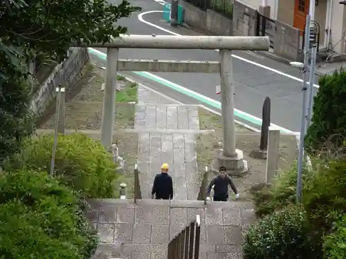 高田天満宮の鳥居