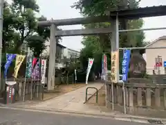 駒込天祖神社の鳥居