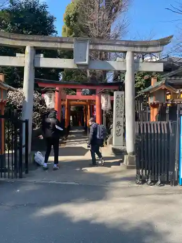 五條天神社の鳥居