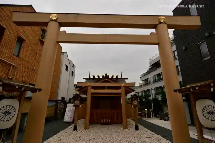【閉業】小石川大神宮の鳥居