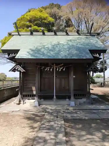 神明神社の本殿