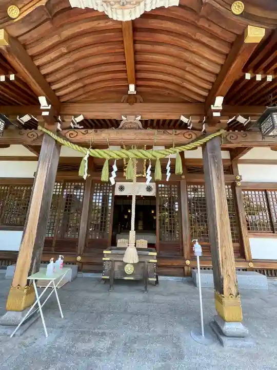 狭山神社の本殿・本堂