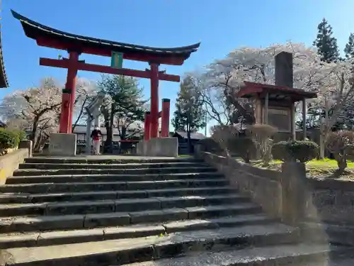 弘前八坂神社の鳥居