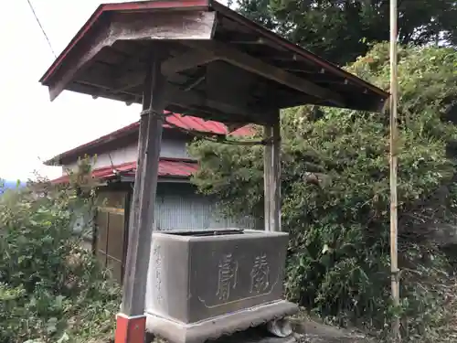 赤城神社の手水