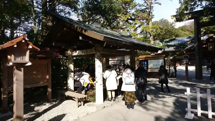猿田彦神社の手水舎