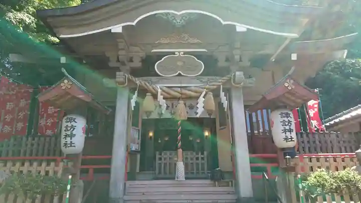 石川町諏訪神社の本殿・本堂