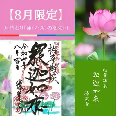 勝覚寺の御朱印