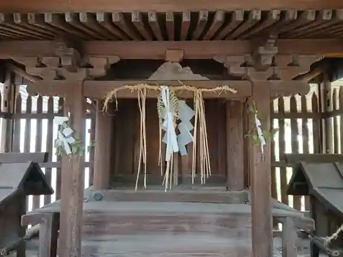 八幡社の本殿・本堂