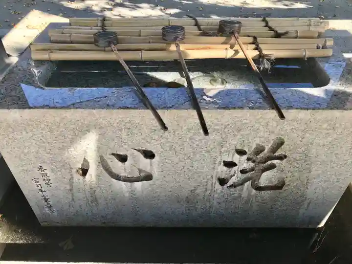 亀有香取神社の手水舎