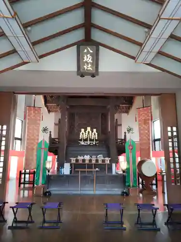 日野八坂神社の本殿・本堂