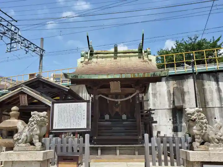 村上帝社の本殿・本堂