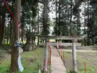 大宮温泉神社の鳥居